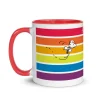Fashion Always Show Your True Colors Two Tone Mug Woodstock | Snoopy