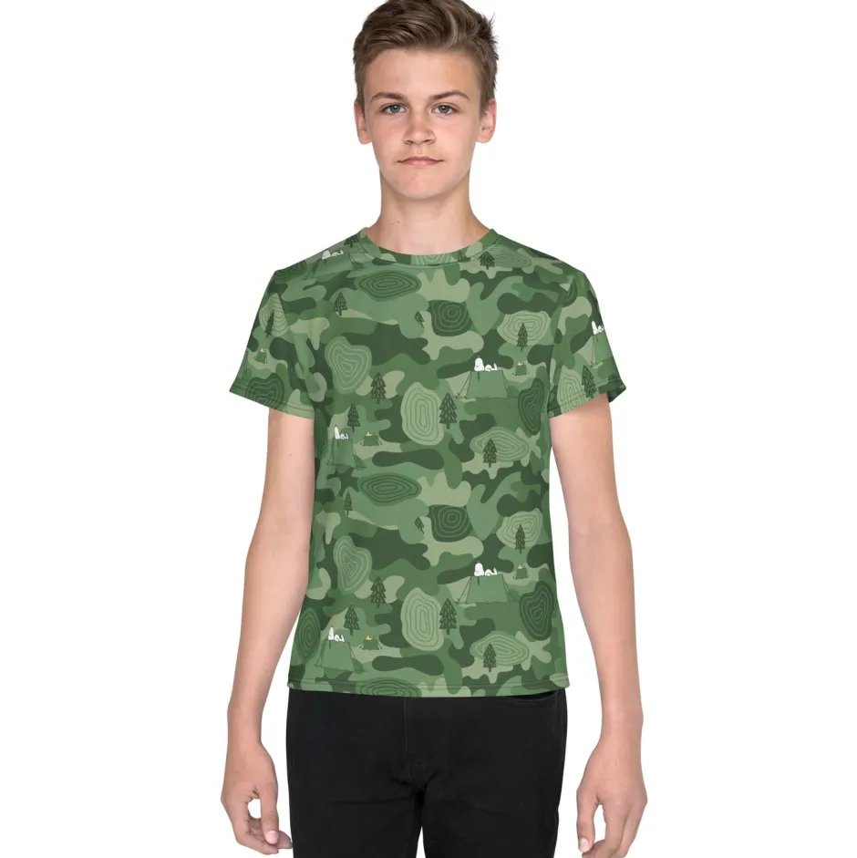 Online Camo Kids T-Shirt Kids Woodstock | Snoopy
