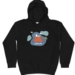 Clearance Camp Life Kids Hoodie Kids Woodstock | Snoopy
