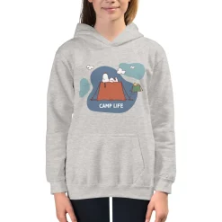 Clearance Camp Life Kids Hoodie Kids Woodstock | Snoopy
