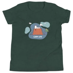 Discount Camp Life Kids T-Shirt Woodstock | Snoopy