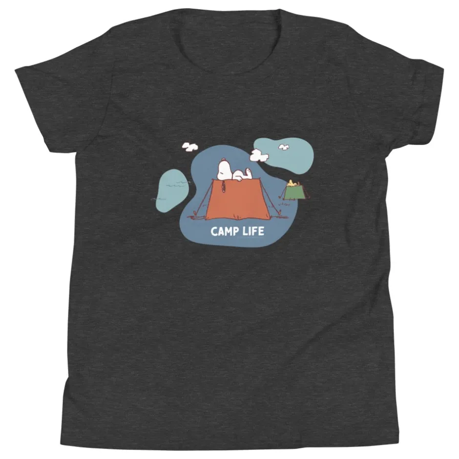 Discount Camp Life Kids T-Shirt Woodstock | Snoopy