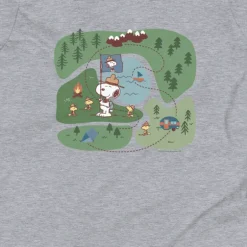 Sale Camp Roadmap Kids T-Shirt Woodstock | Snoopy