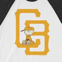 Online Charlie Brown ¾ Sleeve Raglan Shirt Charlie Brown