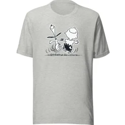 Clearance Charlie Brown & Snoopy Adult T-Shirt Snoopy | Charlie Brown