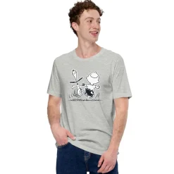 Clearance Charlie Brown & Snoopy Adult T-Shirt Snoopy | Charlie Brown