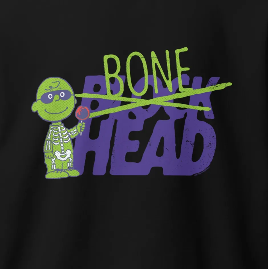Fashion Charlie Brown Bone Head Adult Sweatshirt Charlie Brown | Hoodies & Sweatshirts