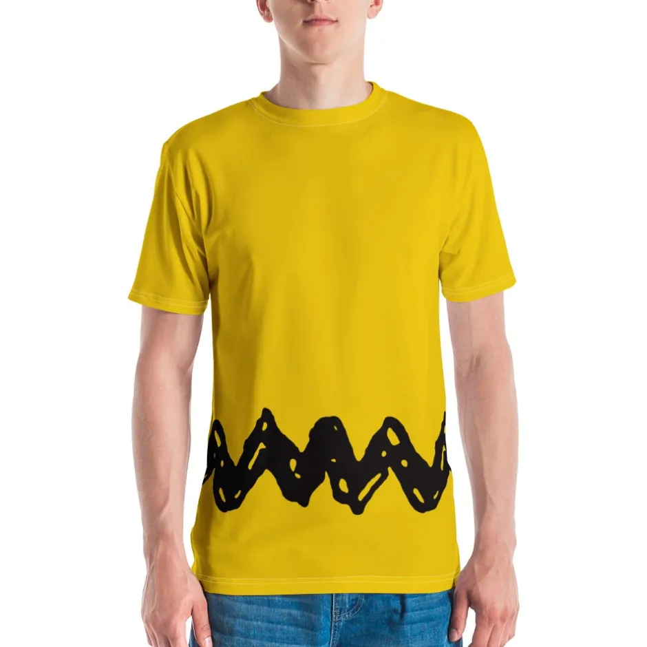 Sale Charlie Brown Costume Adult T-Shirt Charlie Brown | T-Shirts