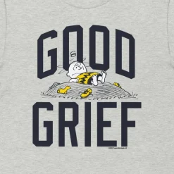 Sale Charlie Brown Good Grief Adult T-Shirt Charlie Brown | T-Shirts