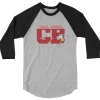 Clearance Charlie Brown Initials ¾ Sleeve Raglan T-Shirt Charlie Brown