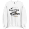Hot Charlie Brown My Anxieties Have Anxieties Adult Sweatshirt Charlie Brown | Hoodies & Sweatshirts
