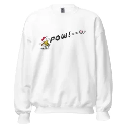 Clearance Charlie Brown Pow Adult Sweatshirt Charlie Brown | Hoodies & Sweatshirts