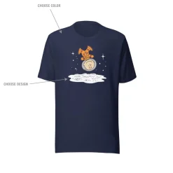 Best Choose Your Favorite Astronaut Customized Adult T-Shirt Woodstock | Snoopy