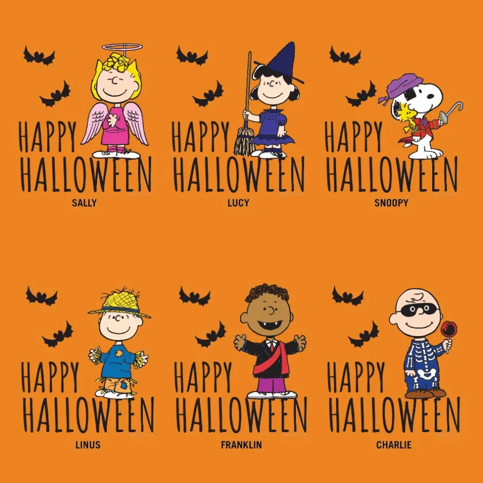 Outlet Choose Your Favorite Character Halloween Customized Adult T-Shirt Snoopy | Sally Brown