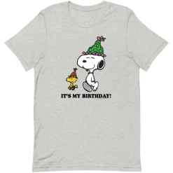 Fashion Choose Your Favorite Design Birthday Customized Adult T-Shirt Woodstock | Snoopy