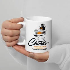 Discount Chuck's Barber Shop Mug Charlie Brown | Mugs