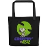New Creepin It Real Tote Bag Woodstock | Snoopy