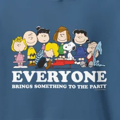 Outlet Everyone Brings Something To The Party Adult Hoodie Snoopy | Schroeder