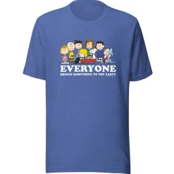 Clearance Everyone Brings Something To The Party Adult T-Shirt Snoopy | Schroeder
