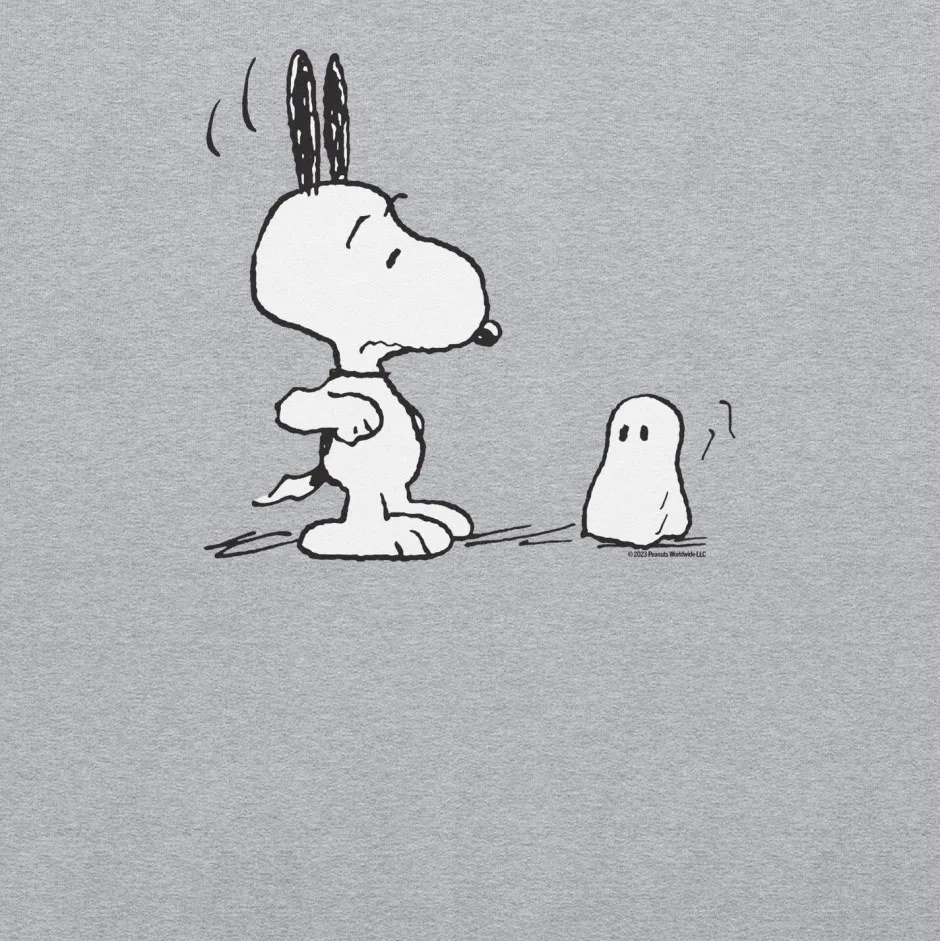 Best Ghost Adult Sweatshirt Woodstock | Snoopy