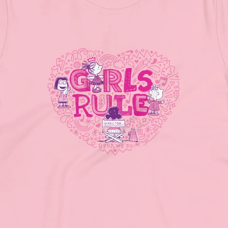 New Girls Rule Women's Relaxed T-Shirt Sally Brown | Peppermint Patty