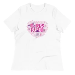 New Girls Rule Women's Relaxed T-Shirt Sally Brown | Peppermint Patty