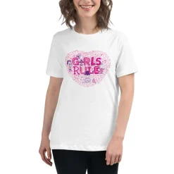 New Girls Rule Women's Relaxed T-Shirt Sally Brown | Peppermint Patty