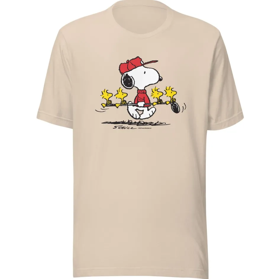 Hot Golf Club Adult T-Shirt Woodstock | Snoopy