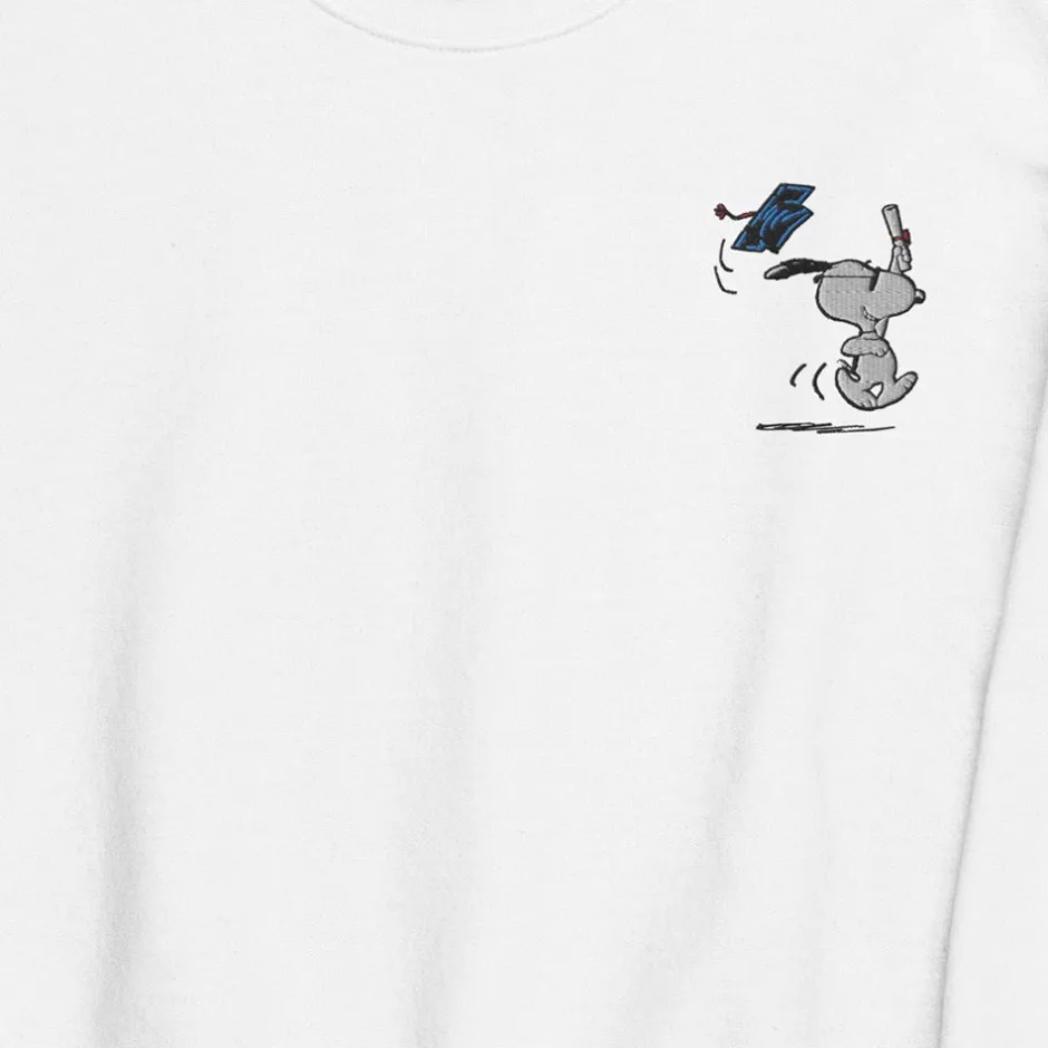 Hot Graduation Snoopy Embroidered Crewneck Snoopy | Hoodies & Sweatshirts
