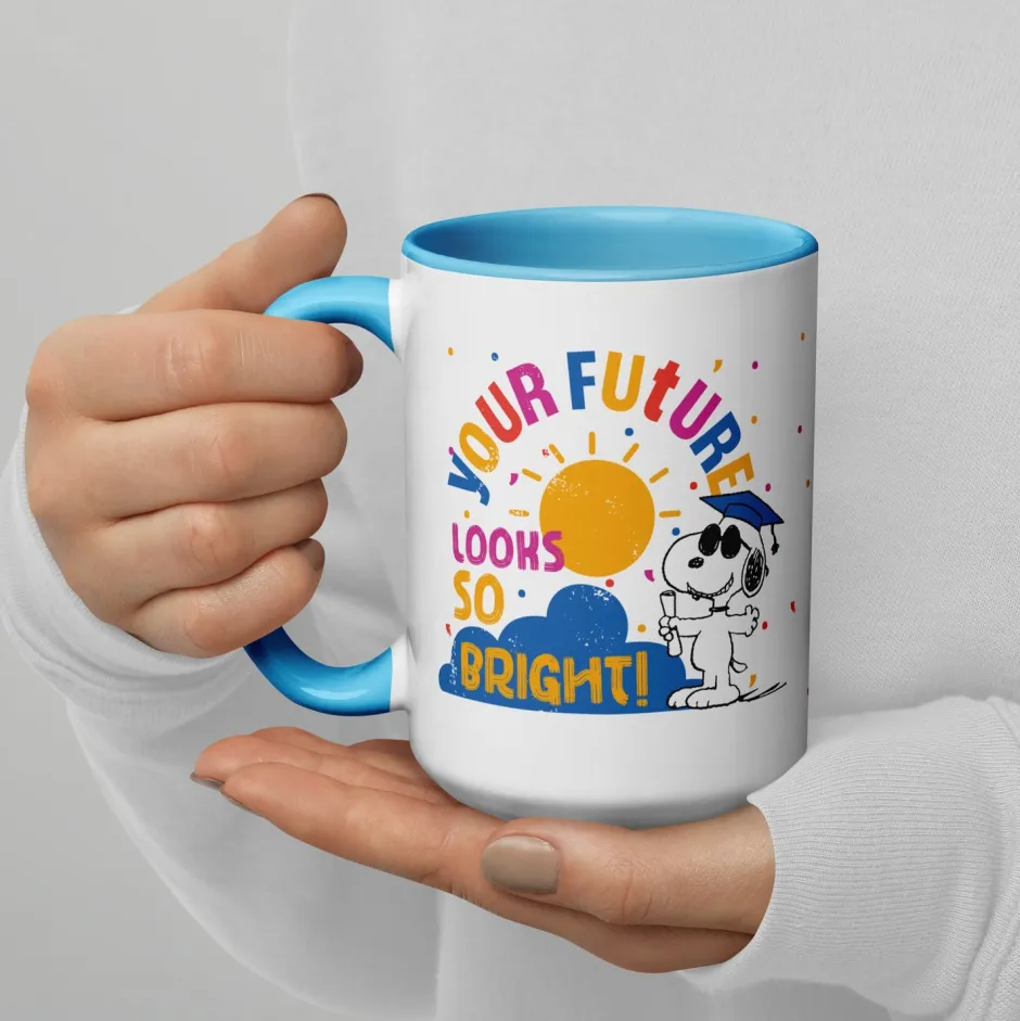 Discount Graduation Snoopy Two Tone Mug Snoopy | Mugs