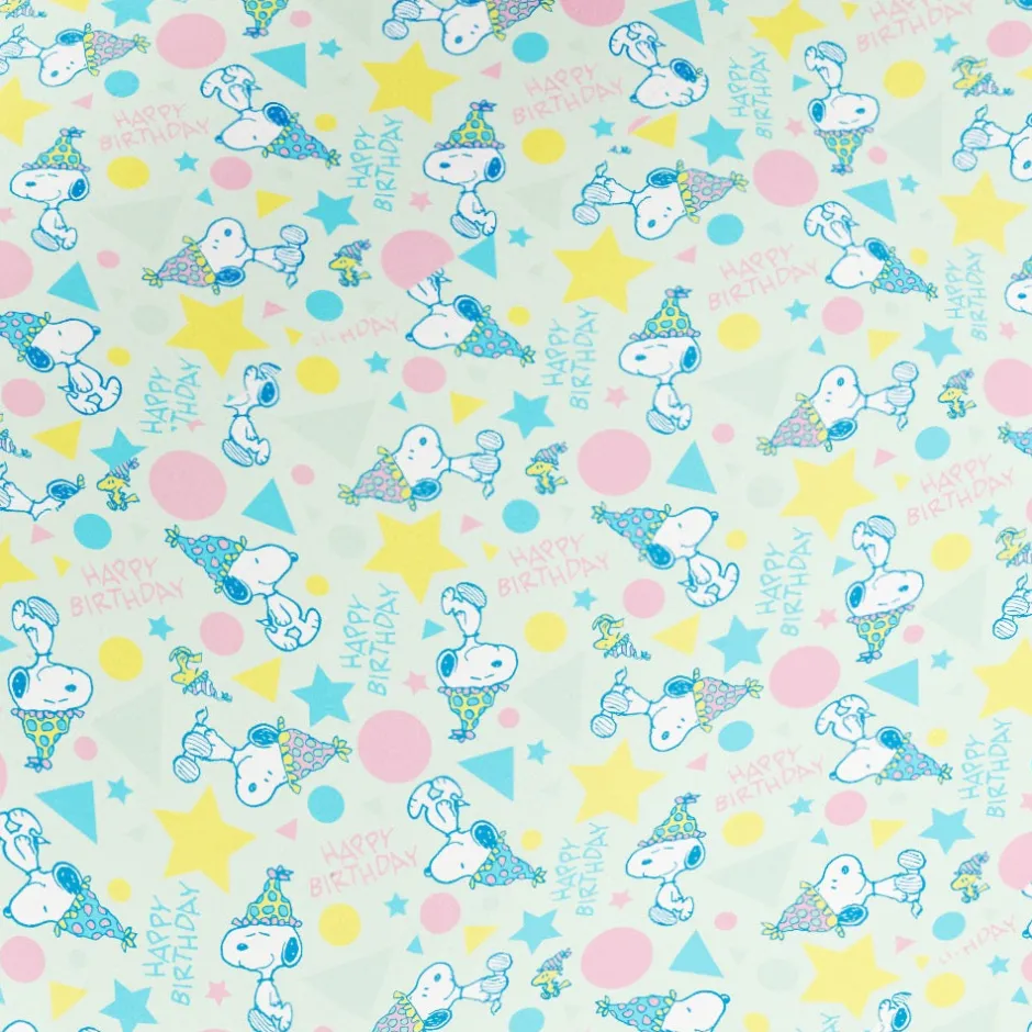 Best Happy Birthday Wrapping Paper Woodstock | Snoopy