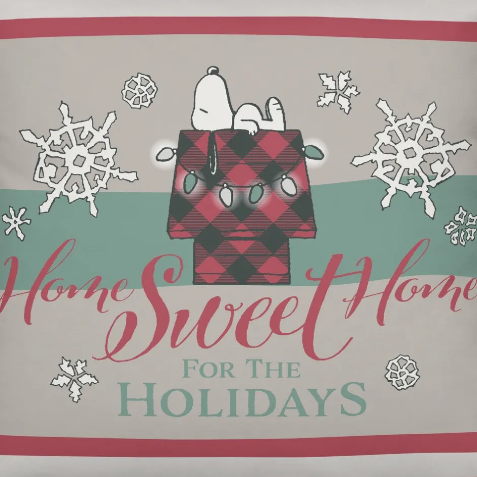 New Home Sweet Home Pillow Snoopy | Blankets & Pillows