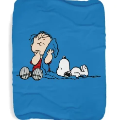 New Linus & Snoopy Blanket Sherpa Blanket Snoopy | Linus Van Pelt