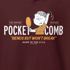 Outlet Linus Pocket Comb Adult Hoodie Linus Van Pelt | Hoodies & Sweatshirts