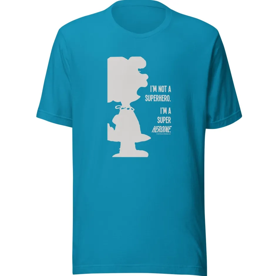 Online Lucy I'm Not A Superhero, I'm A Super Heroine Adult T-Shirt Lucy Van Pelt | T-Shirts