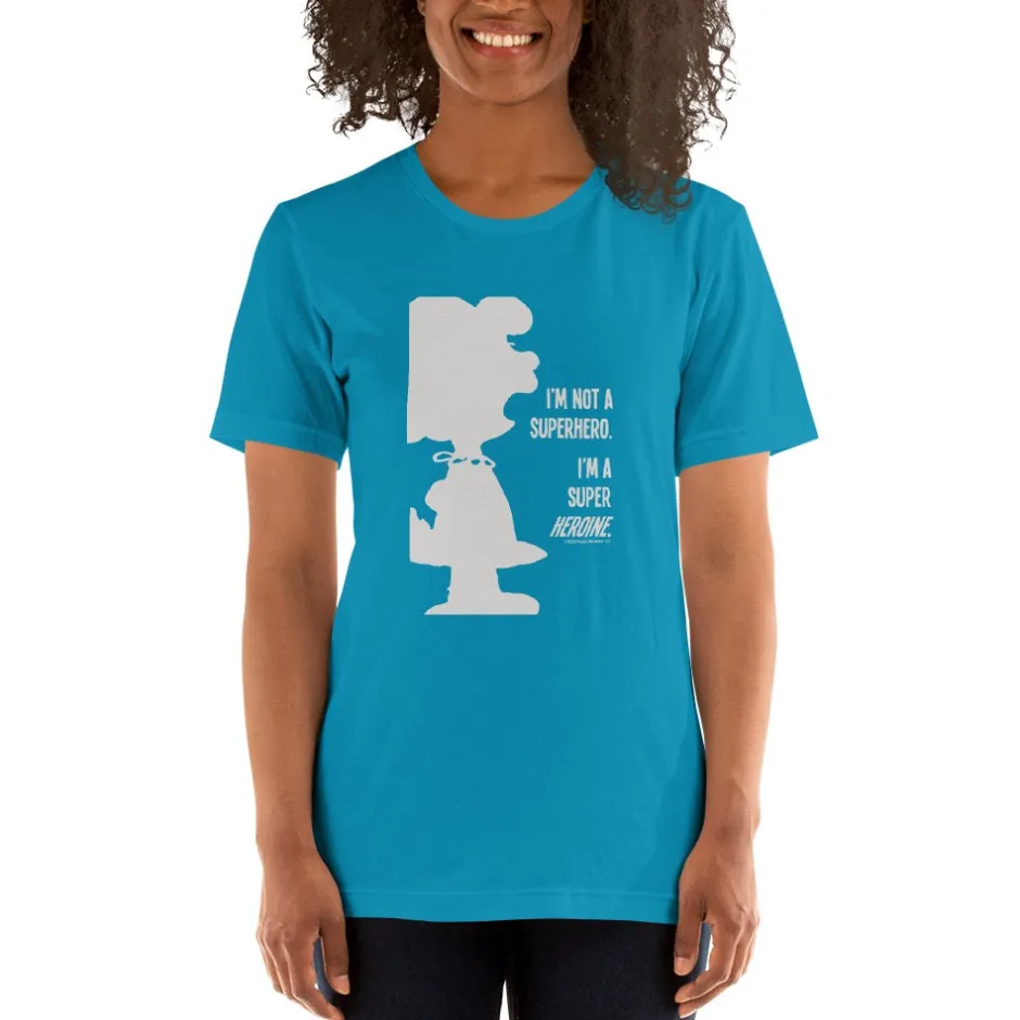 Online Lucy I'm Not A Superhero, I'm A Super Heroine Adult T-Shirt Lucy Van Pelt | T-Shirts