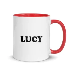 Sale Lucy Two Tone Mug Lucy Van Pelt | Mugs