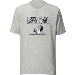 New Marcie I Don't Play Baseball Adult T-Shirt Marcie | T-Shirts