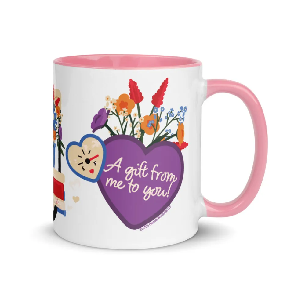 Fashion A Gift From Me To You Two-Tone Mug Mugs