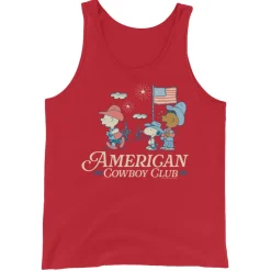 Online American Cowboy Club Tank Top Peanuts Gang | Tank Tops