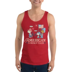Online American Cowboy Club Tank Top Peanuts Gang | Tank Tops