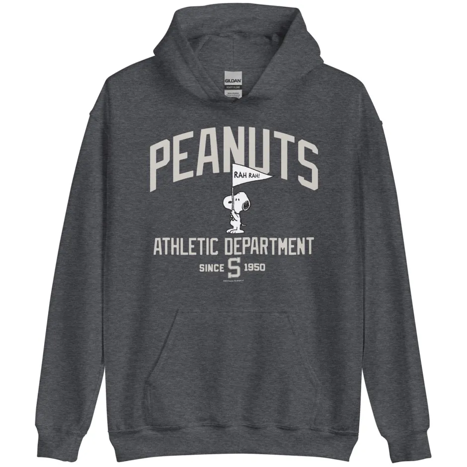 Best Athletic Department Snoopy Hooded Sweatshirt Snoopy | Hoodies & Sweatshirts