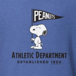 Discount Athletic Department Snoopy Adult T-Shirt Snoopy | T-Shirts