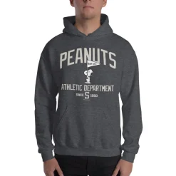 Best Athletic Department Snoopy Hooded Sweatshirt Snoopy | Hoodies & Sweatshirts
