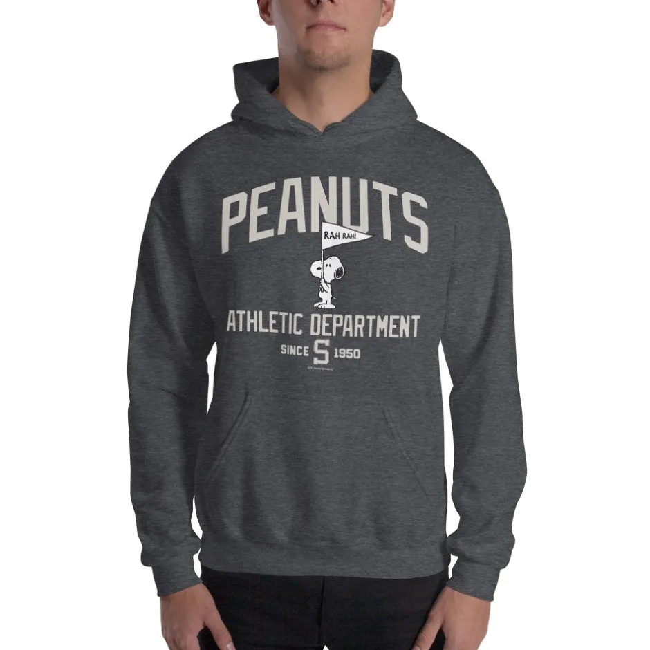 Best Athletic Department Snoopy Hooded Sweatshirt Snoopy | Hoodies & Sweatshirts