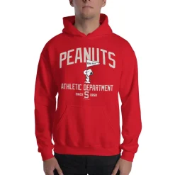 Best Athletic Department Snoopy Hooded Sweatshirt Snoopy | Hoodies & Sweatshirts