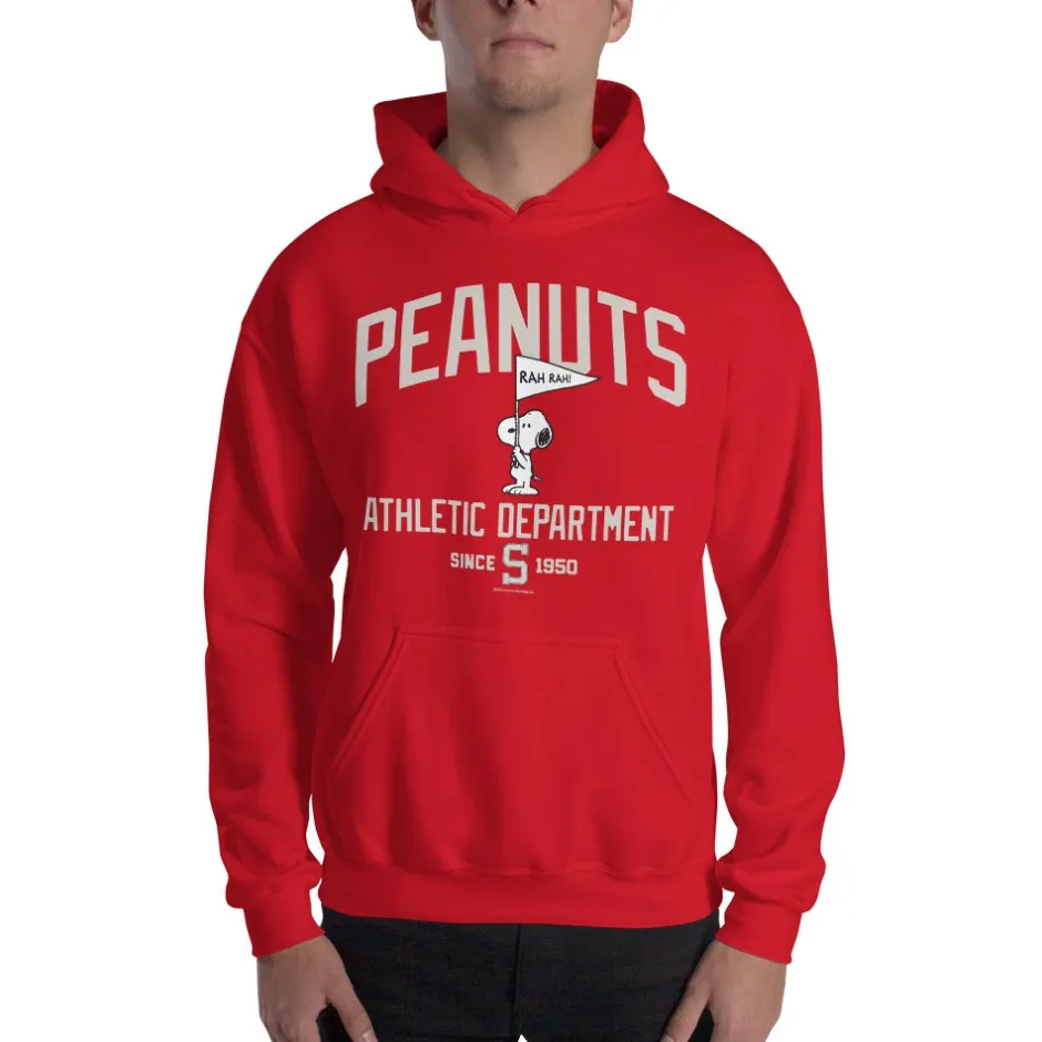 Best Athletic Department Snoopy Hooded Sweatshirt Snoopy | Hoodies & Sweatshirts