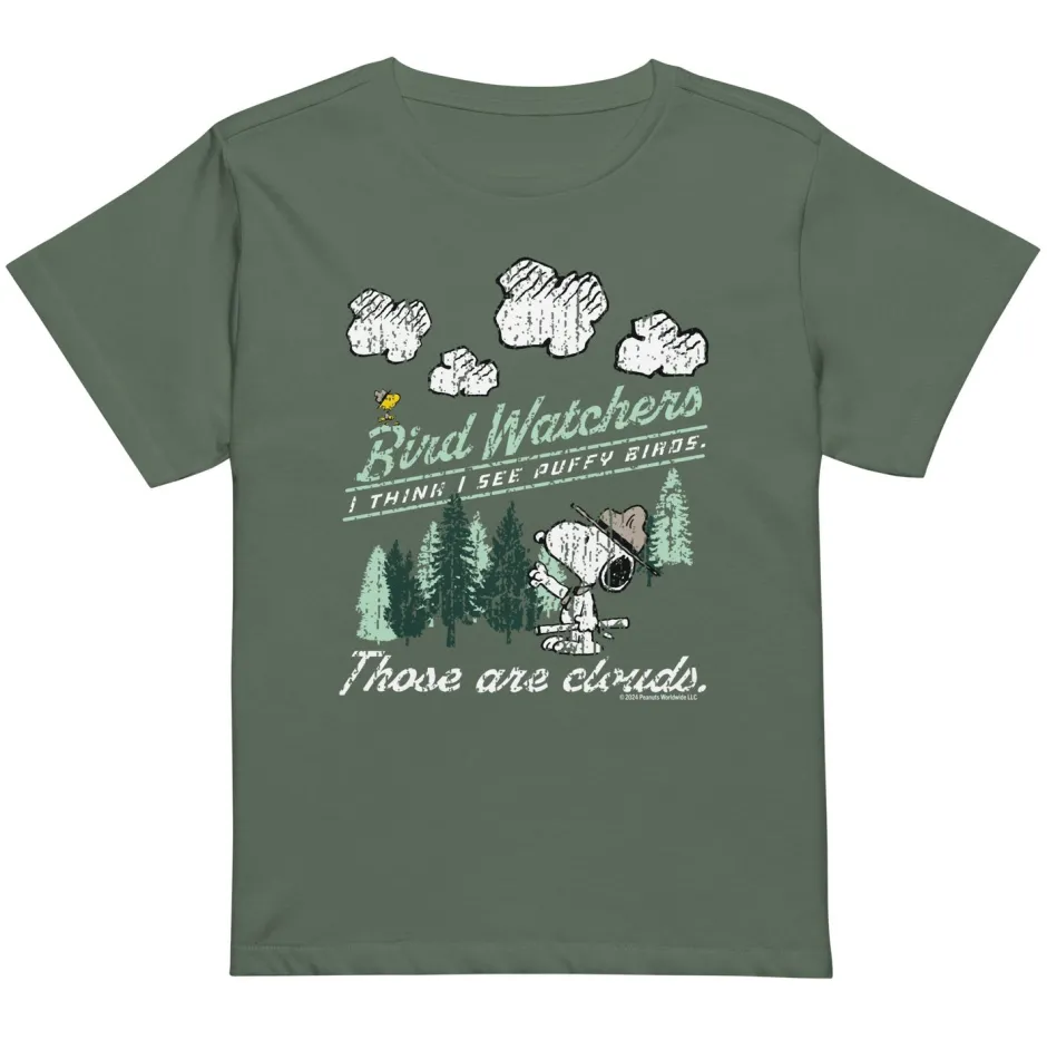 New Bird Watchers Women's High Waisted T-Shirt T-Shirts