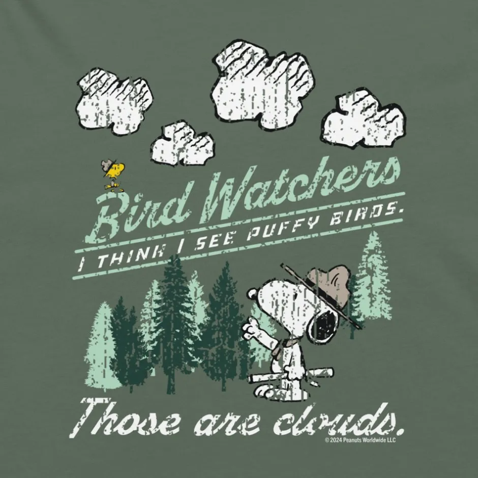 New Bird Watchers Women's High Waisted T-Shirt T-Shirts