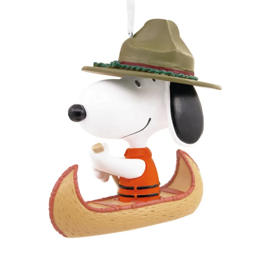 Best Camp Snoopy in Canoe Ornament Snoopy
